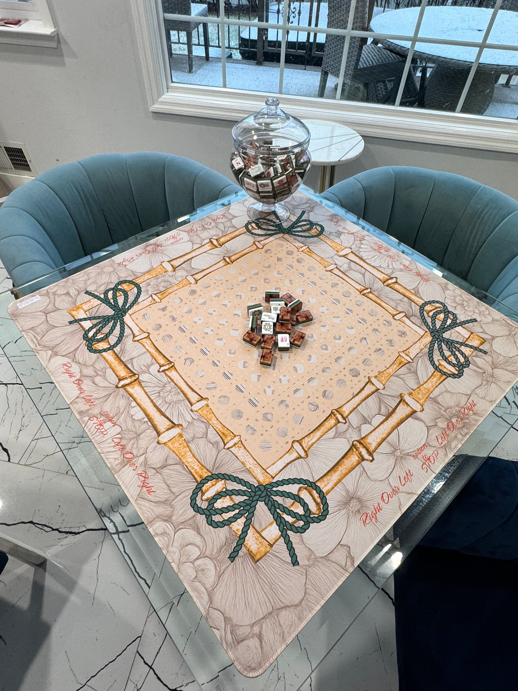 Golden Bloom  mat