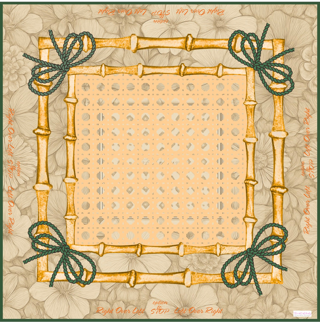 Golden Bloom  mat