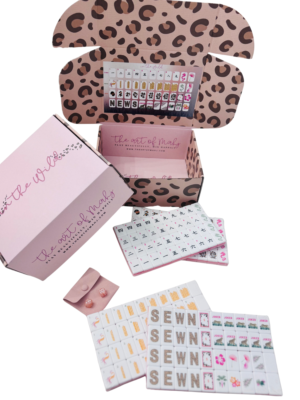 In the wild - Mahjong Tile set -PREORDER 📣Second fulfillment