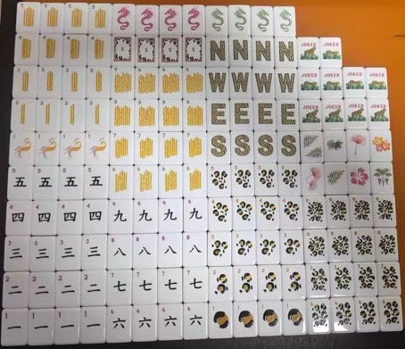 In the wild - Mahjong Tile set